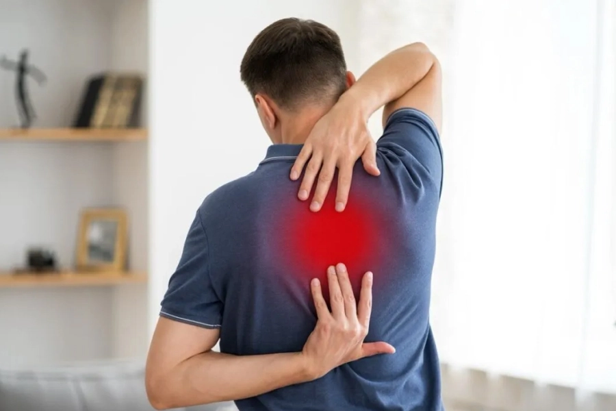 علت درد بین دو کتف چیست و چگونه درمان می‌شود؟