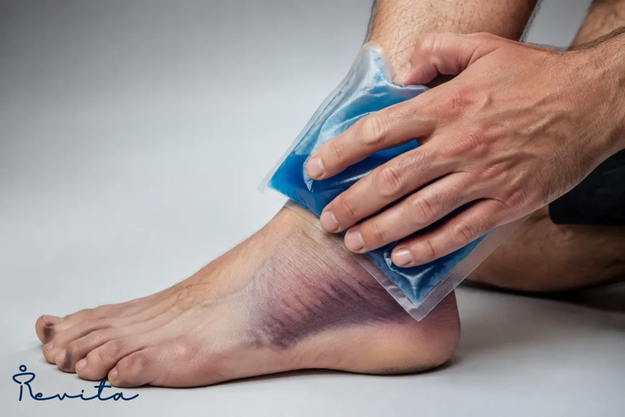 بعد از مشاهده علائم پارگی تاندون مچ پا چه کنیم؟
